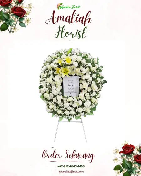 Krans Bunga Duka Kebon Baru